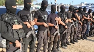 Hamas launched an operation to restore control in Gaza