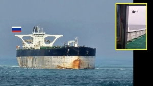 The US seized a Russian tanker in the Atlantic
