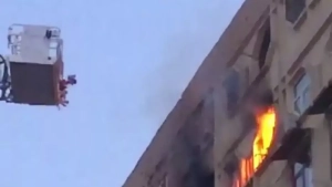 A fire broke out in a multi-story building in Tashkent: there are no casualties, the causes of the incident are being investigated