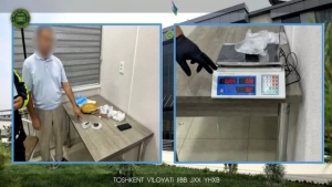 A person was caught with a knife in Ahangarond