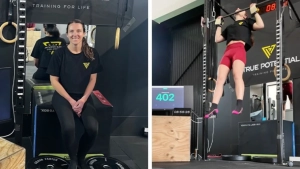 Australian fitness athlete Olivia Vinson broke the world record for pull-ups
