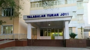Accommodation arrangement for student dormitories in Tashkent