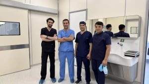 A unique surgical procedure was successfully performed at the National Medical Center