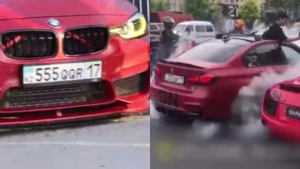 Казахстанские водители извинились за дрифт в Самарканде