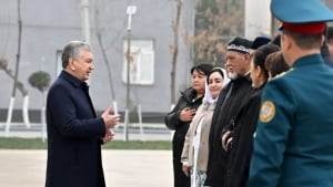 President reviewed the development works in Sirdarya neighborhood