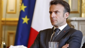 Macron Names Russia, US, and China as Rivals to Europe