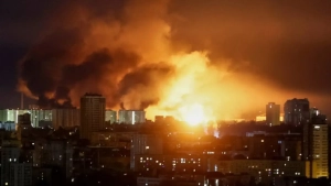 Russia launched a large-scale air attack on Ukraine