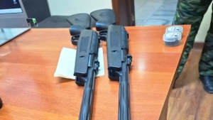 Arms smuggling was uncovered at the "Yallama" border post