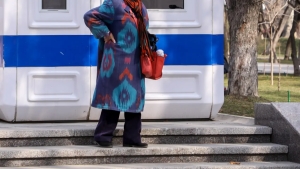 In Kazakhstan, the retirement age for women is being increased gradually