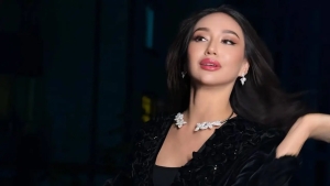 Actress Aysanemkhon Yusupova attended Tarkan's concert in Istanbul