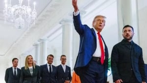 Tramp urushni tugatib, jannatga kirishni istaydi