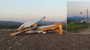 Turkiyada o‘rmon yong‘inini o‘chiruvchi samolyot qulab tushdi