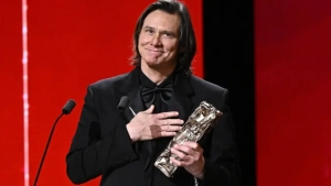 Jim Carrey received the honorary "César" award in France