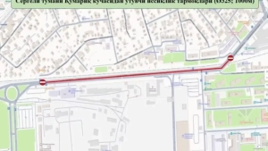 Sergelida issiqlik tarmoqlari yangilanadi, yo‘l yopiladi
