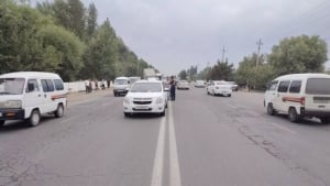 Shaxrixonda ikki avtomobil to‘qnashdi, jabrlanuvchi yo‘q