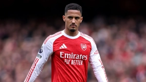 Vilyam Saliba Arsenalni chempionlik poygasida xatoga yo'l qo'ymaslikka chaqirdi