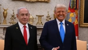 Tramp, Netanyaxu va Al-Tani muloqotni kuchaytirdi