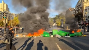 Fransiyada ish o‘rinlari uchun norozilik namoyishi boshlandi