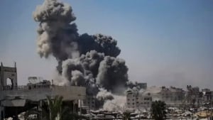 Israel launched a ground assault on Gaza