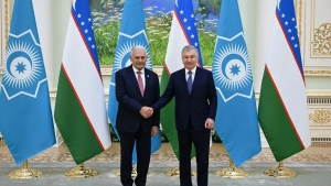 Prezident Mirziyoyev Binali Yildirimni qabul qildi