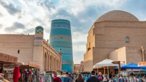 The number of foreign tourists visiting Uzbekistan is increasing sharply.