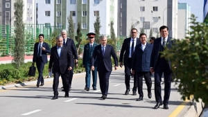 Prezident Jarqo‘rg‘onda "Yangi O‘zbekiston" massivini ko‘zdan kechirdi