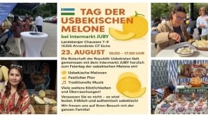 Berlinda O‘zbekiston qovun festivali muvaffaqiyatli o‘tdi