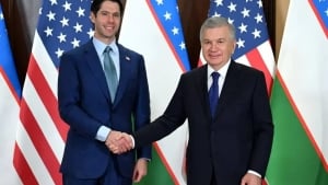 Mirziyoyev va DFC rahbari hamkorlikni muhokama qildi