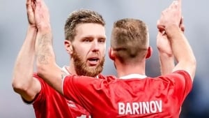 Russia national team defeated Bolivia 3:0