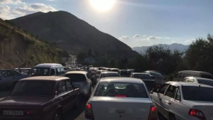 The construction of the Tashkent-Charvak road has begun