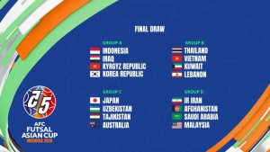 Jakarta is hosting the Asian Futsal Cup