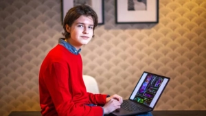 The 15-year-old prodigy's second doctorate degree!