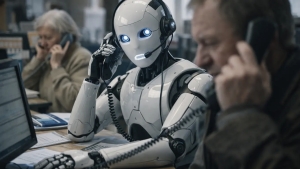 Voice robot quickly learned Russian insults
