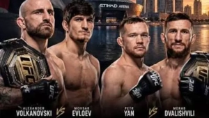 UFC 333: Temirov faces Kavana in the third main fight