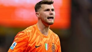 Inter goalkeeper Martinez was involved in a car accident