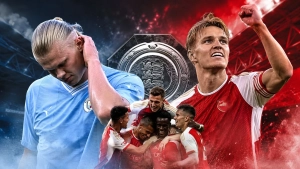 «Arsenal» «Manchester Siti»ni yirik hisobda yengib Superkubokni yutdi