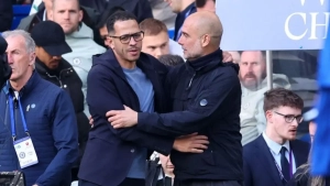 Pep Guardiola reacts to Liam Rosenior's dismissal