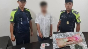 A minor is being detained for drug possession in Nurafshon
