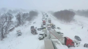 Kaliforniyada tuman sabab 59 ta mashina to‘qnashdi