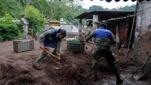 In Mexico, rains caused floods and landslides