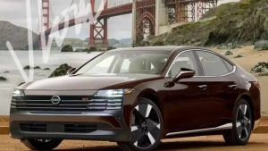 The new Nissan Maxima has been revealed in the first images