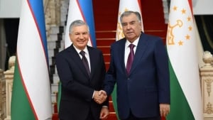 Mirziyoyev va Rahmon Dushanbeda uchrashdi