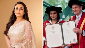 Rani Mukerji Avstraliya universitetining faxriy doktori unvoniga loyiq ko'rildi