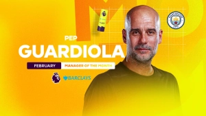 Pep Guardiola Named the Best Coach of the English Championship