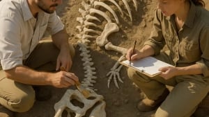 Qoraqalpog‘istonda 75 mln yillik dinozavr suyaklari topildi