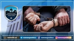 Namanganda qidiruvdagi jinoyatchi ushlangan