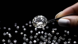 De Beers lowered diamond prices within a year