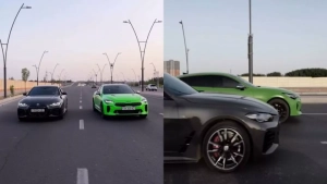 Среди блогеров прошли автомобильные гонки