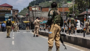 Three militants were eliminated in a shootout in Kashmir