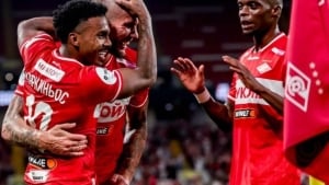 Spartak suffered a major defeat at home to a new participant